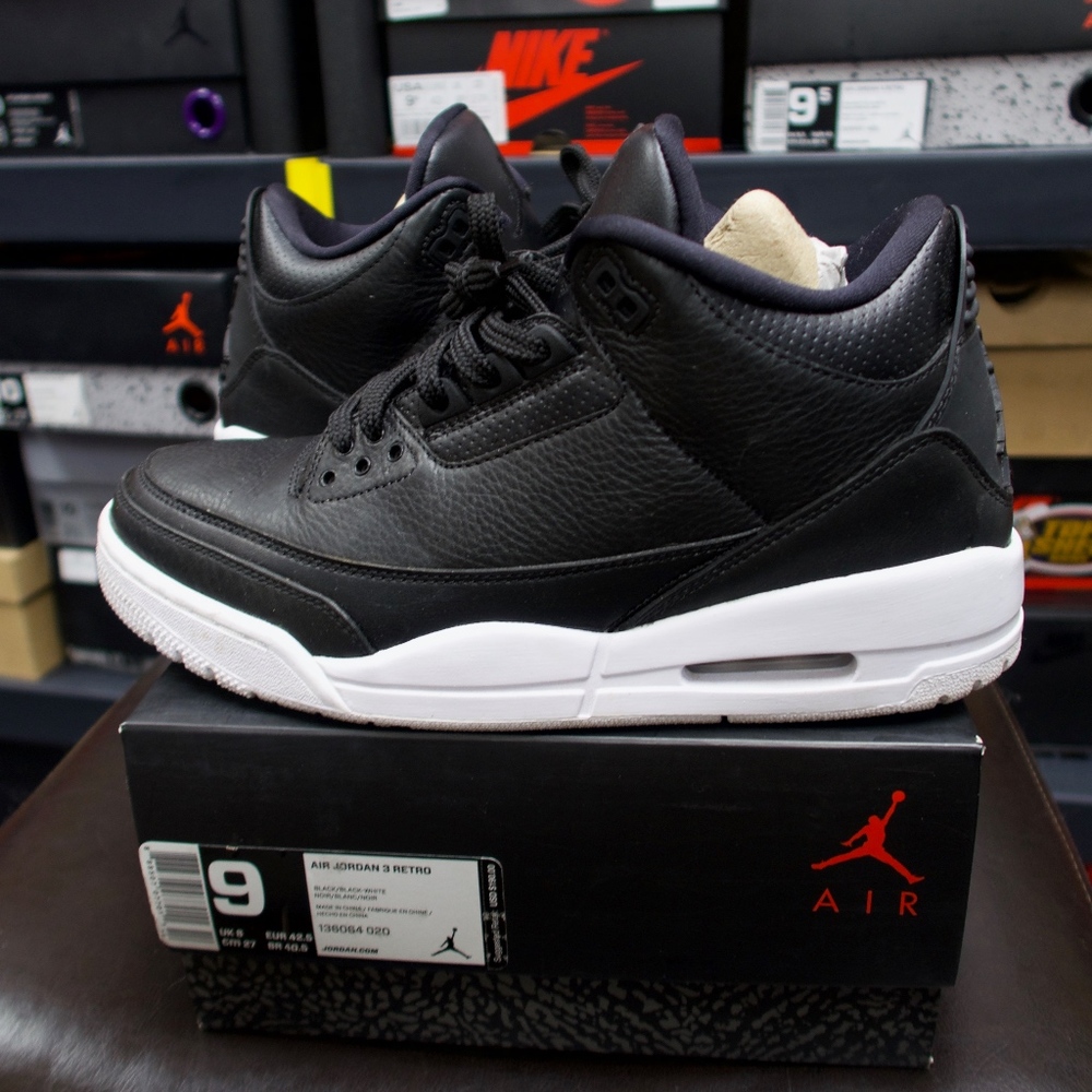 Nike Air Jordan 3 SIZE 9 OG RETRO VTG VINTAGE